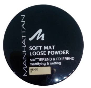 Manhattan Cosmetics Gesichtspuder Soft Mat Loose Powder Beige 2 puder nr 02 beż