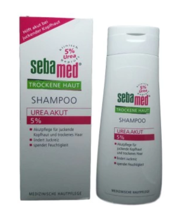 Sebamed Shampoo Trockene Haut 5% Urea Akut szampon skóra sucha 5% mocznik